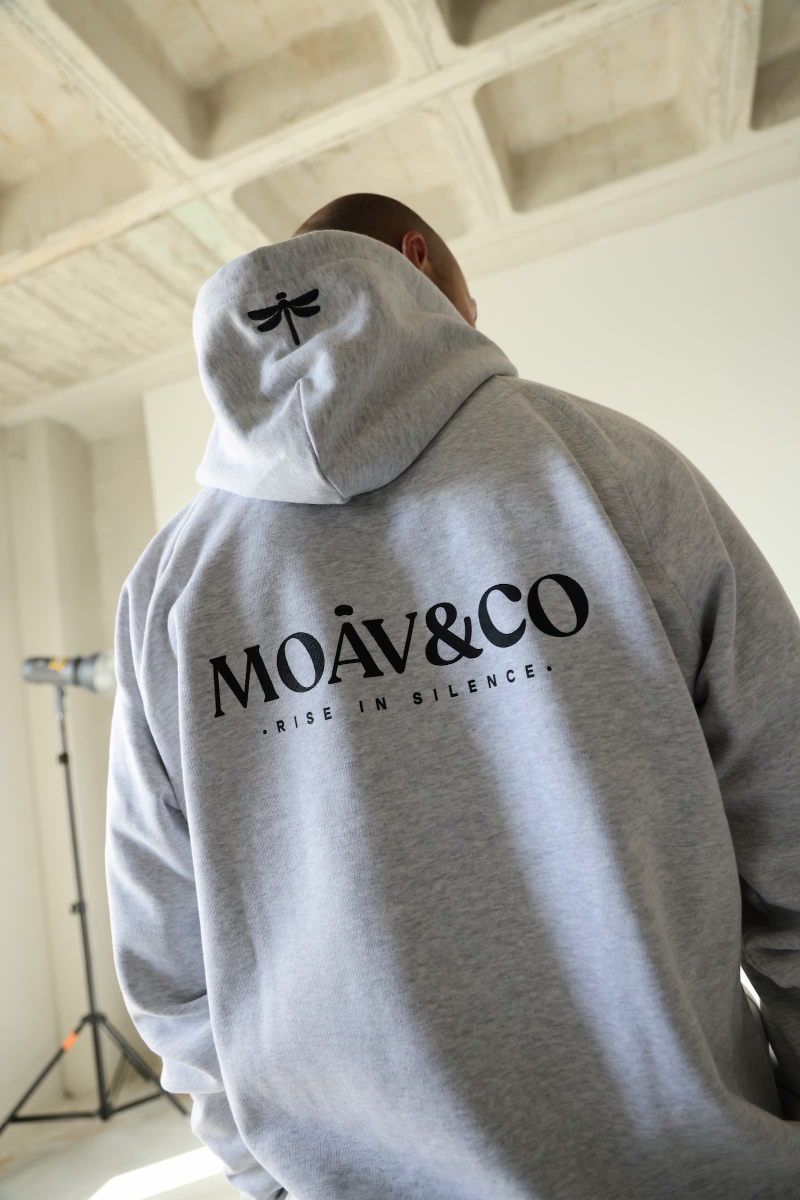 Sudadera CALM HOODIE - Cool Heather Grey