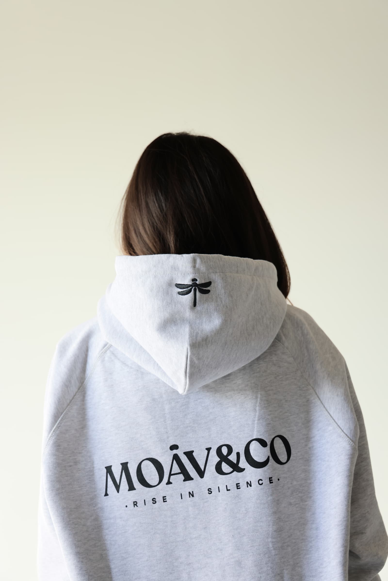 Sudadera CALM HOODIE - Cool Heather Grey