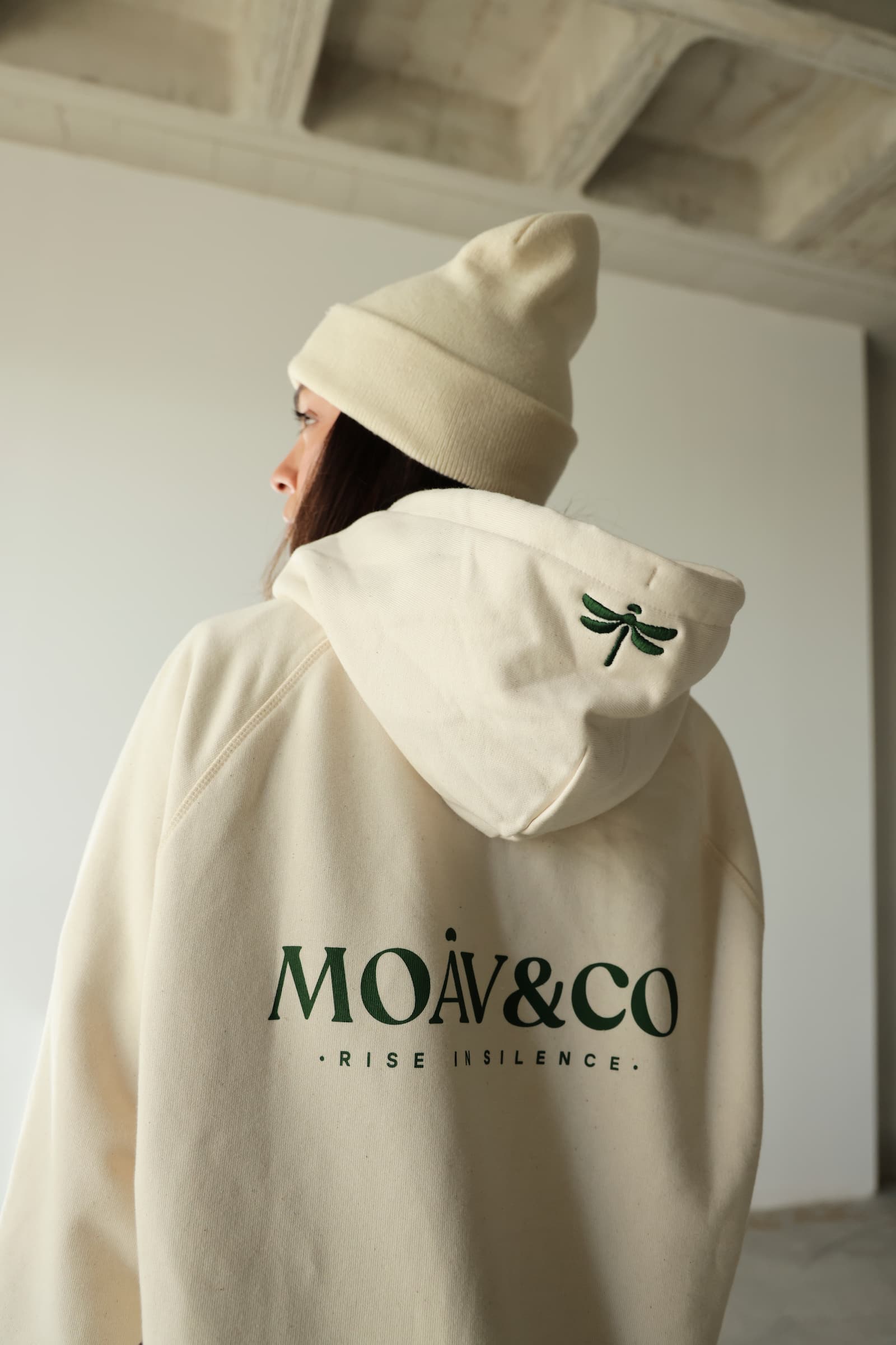 Sudadera CALM HOODIE - Natural Raw