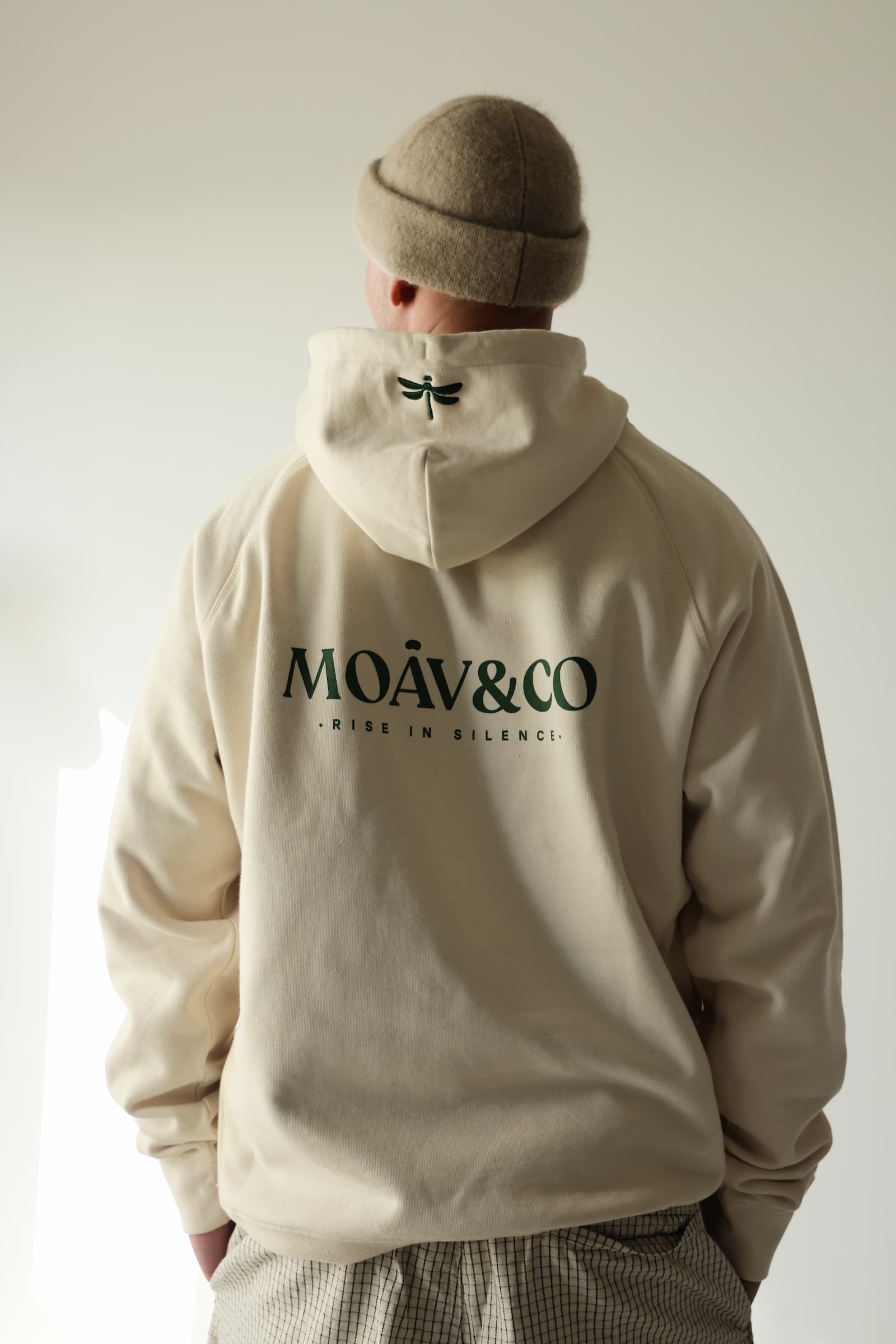 Sudadera CALM HOODIE - Natural Raw