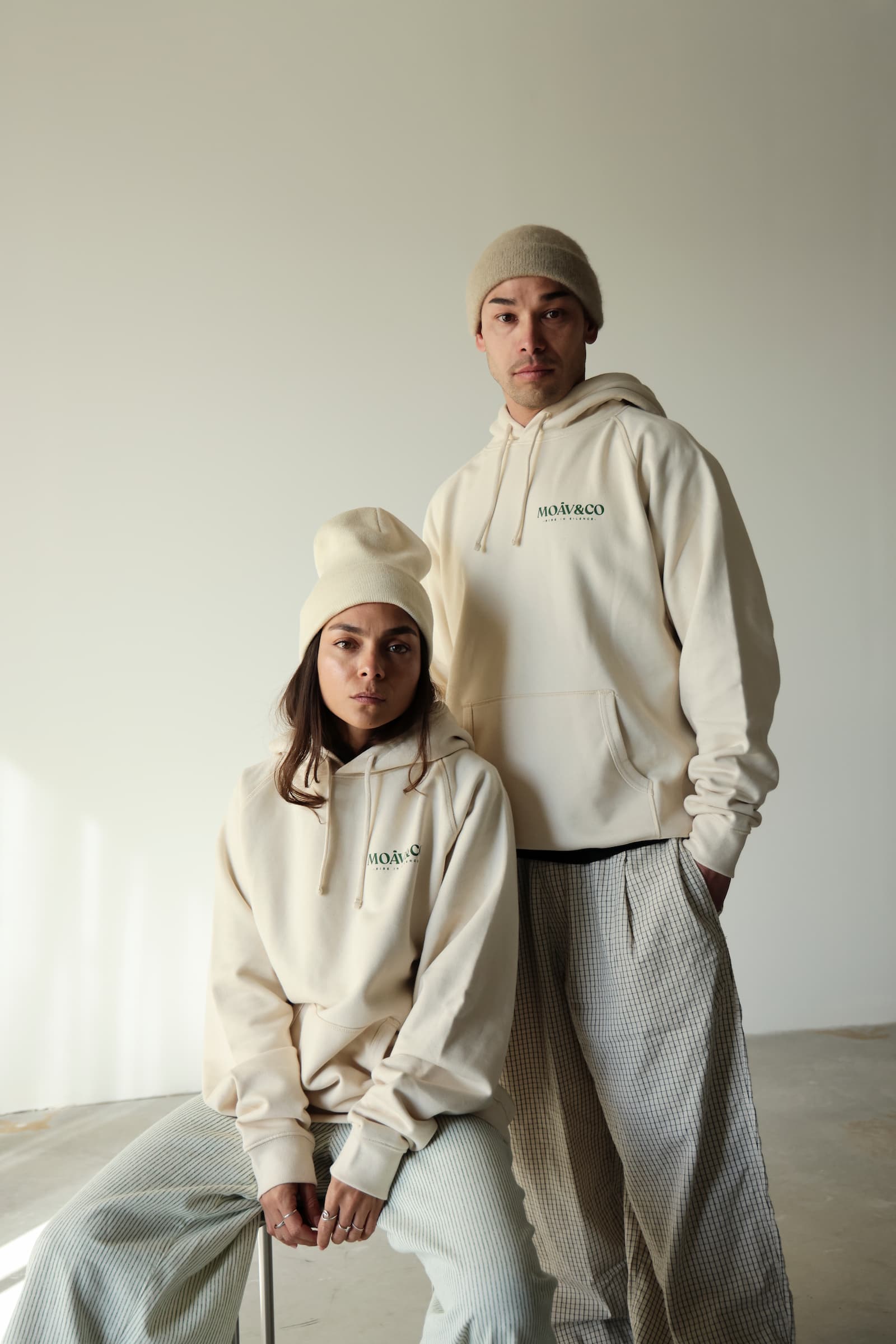 Sudadera CALM HOODIE - Natural Raw