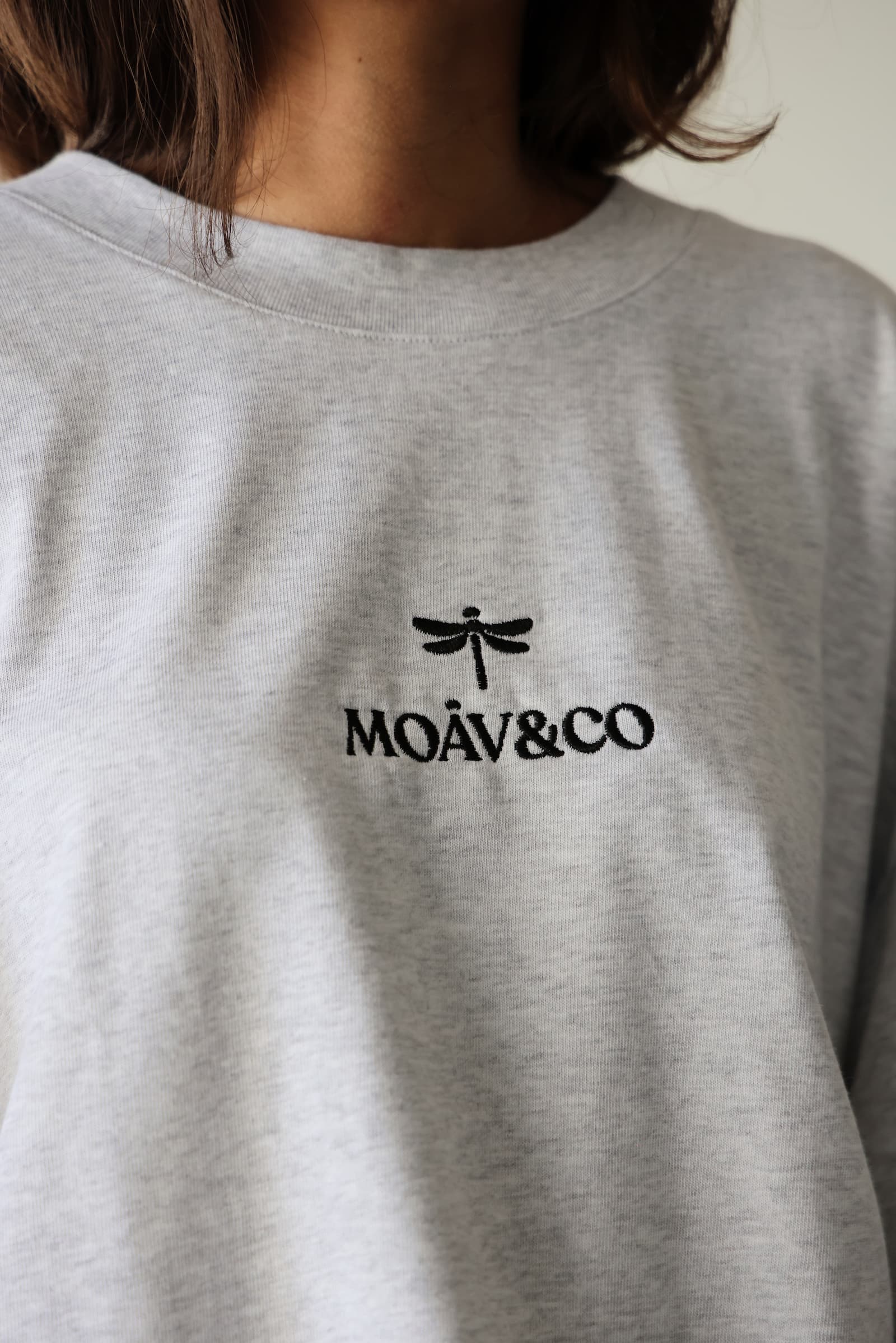 Camiseta CALM TEE - Cool Heather Grey