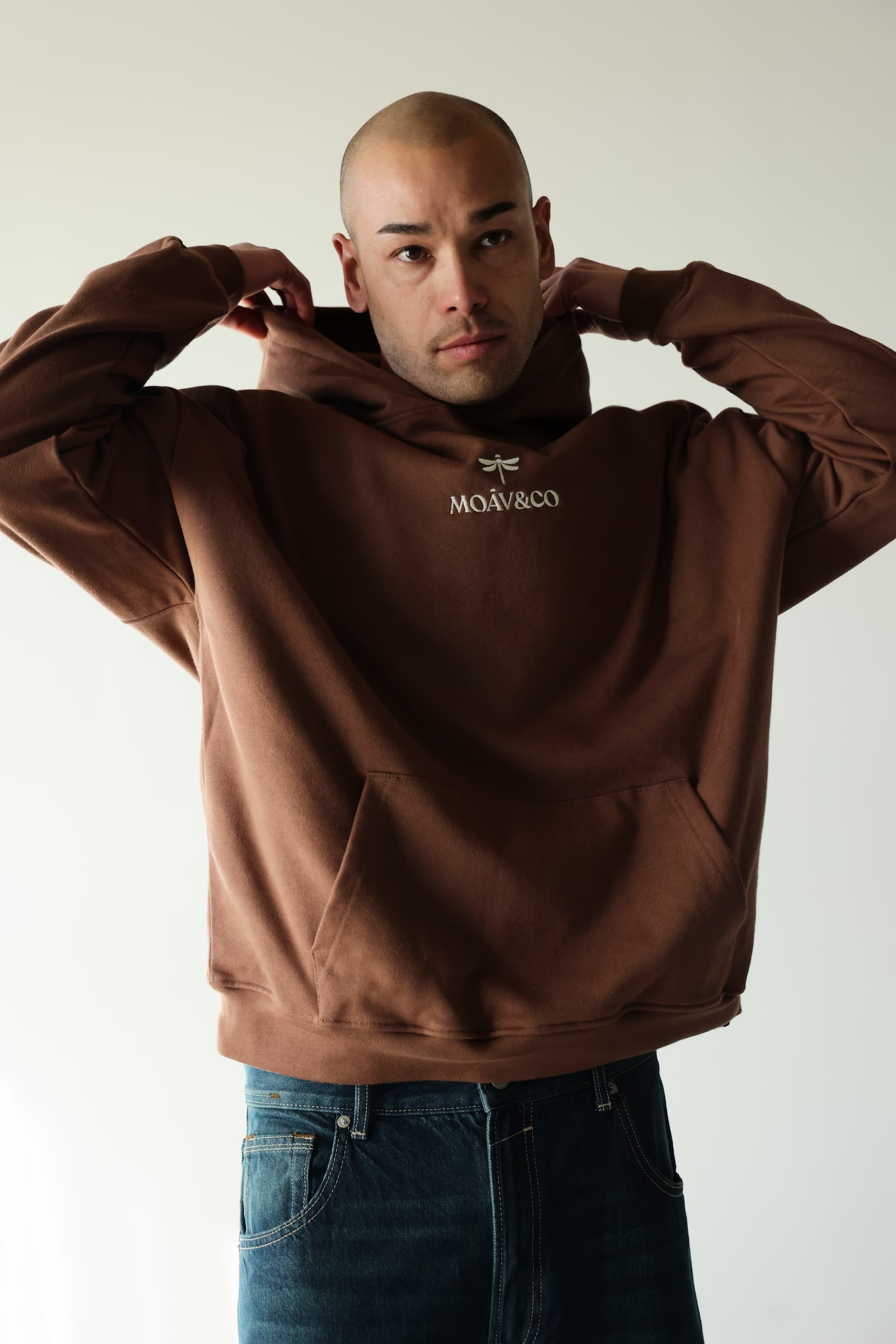 Sudadera SILENT HOODIE - Cocoa Brown