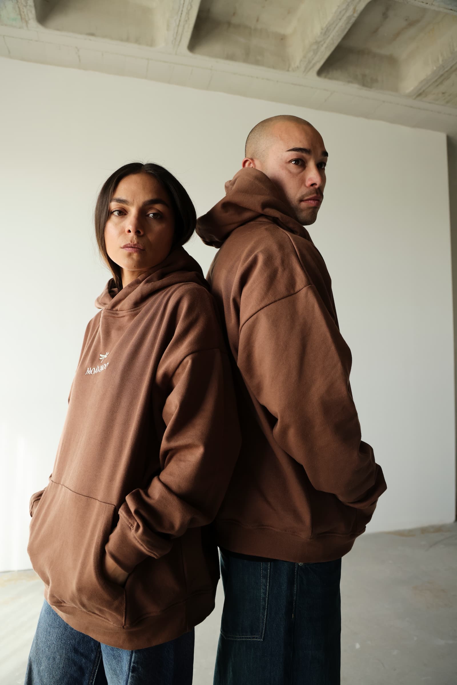 Sudadera SILENT HOODIE - Cocoa Brown