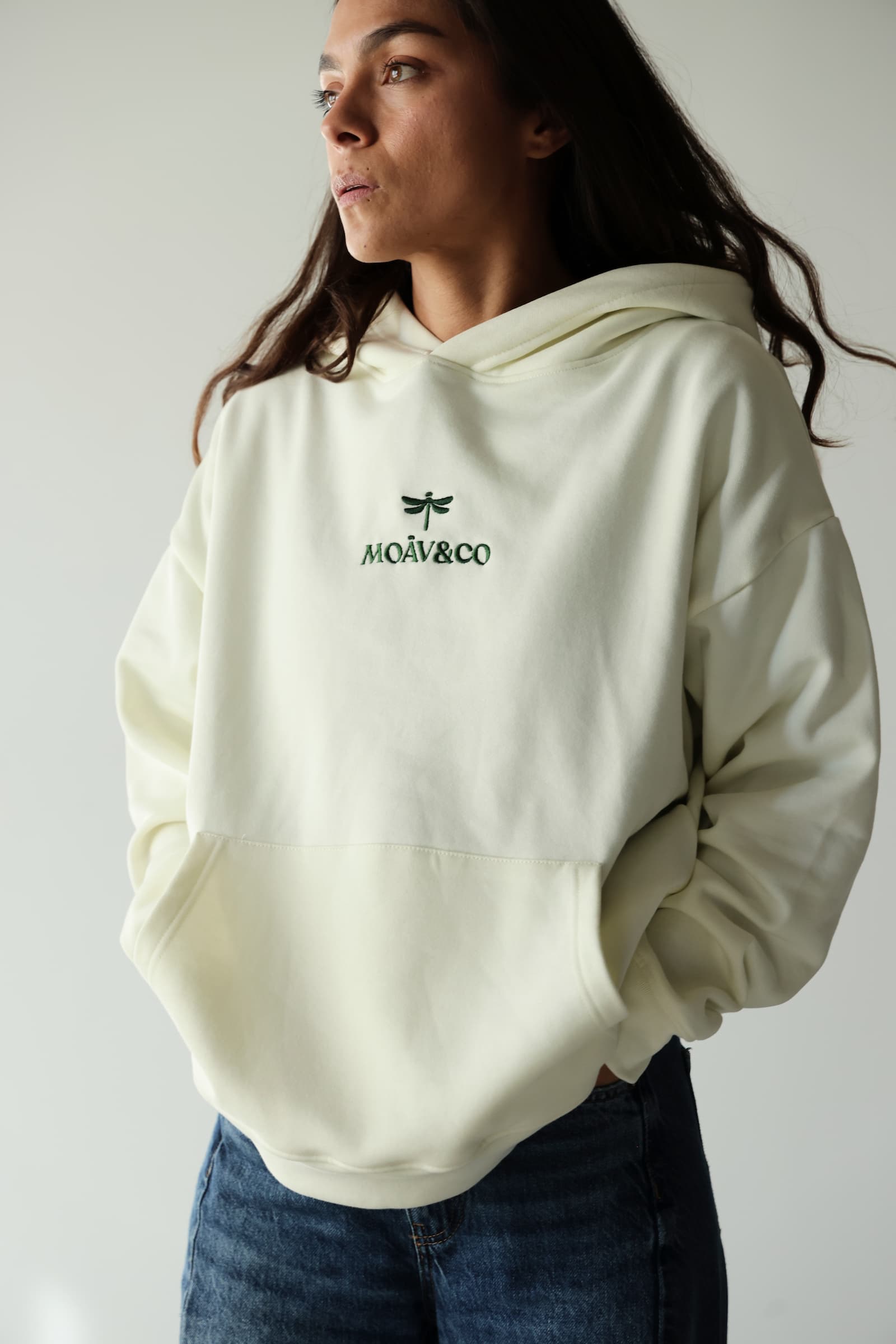 Sudadera SILENT HOODIE - Coconut Milk