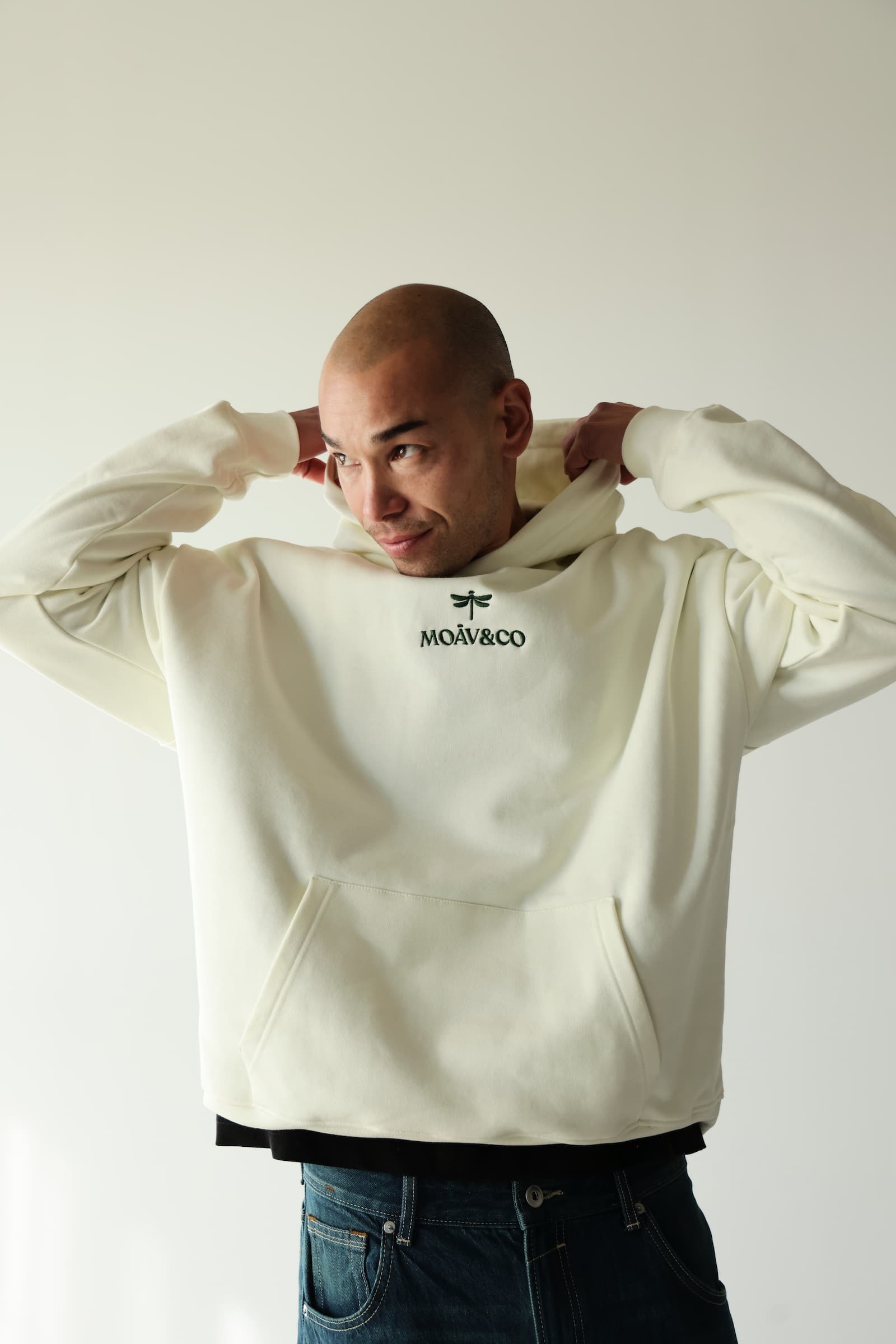 Sudadera SILENT HOODIE - Coconut Milk
