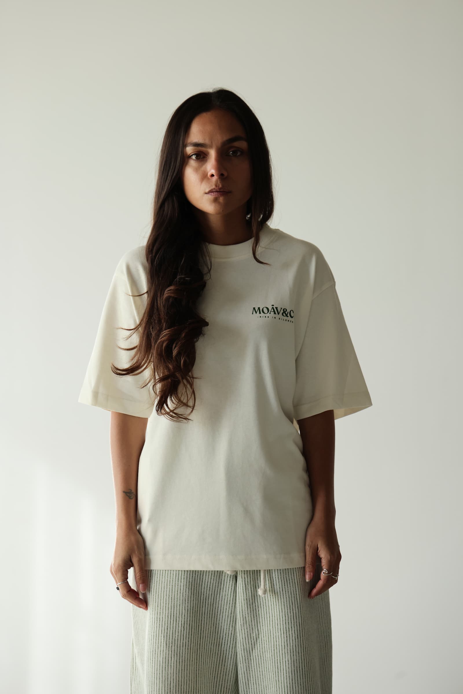 Camiseta SILENT TEE - Coconut Milk