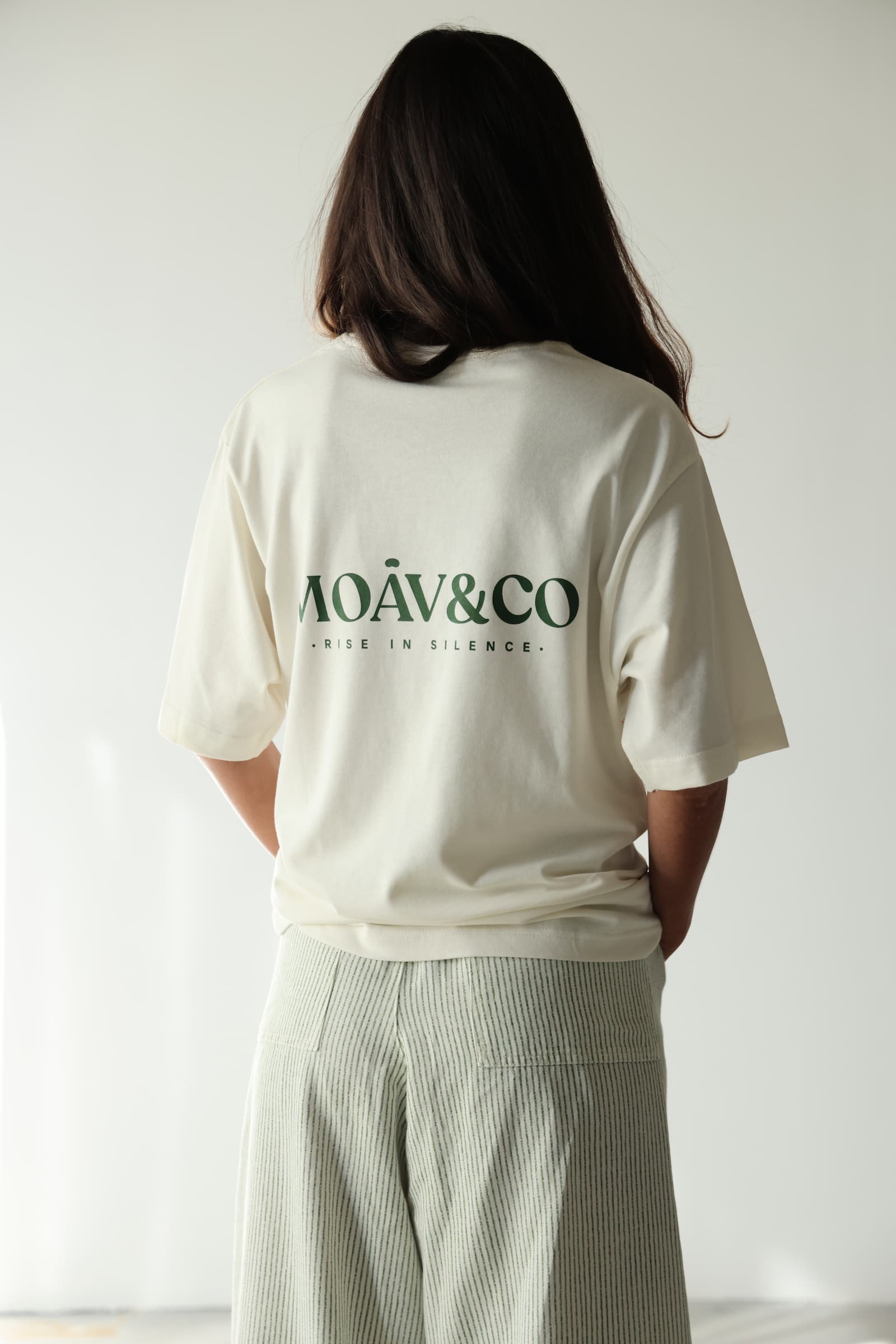 Camiseta SILENT TEE - Coconut Milk